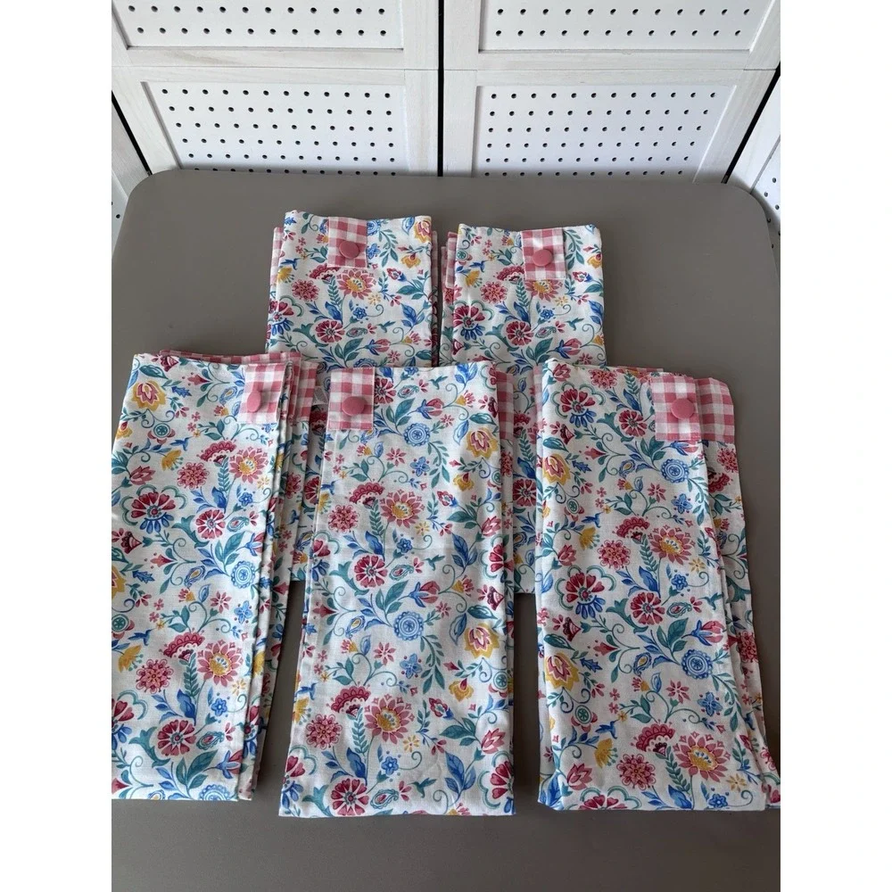 The Pioneer Woman Mazie Window Curtains Lot Of 5 Panels 30x36